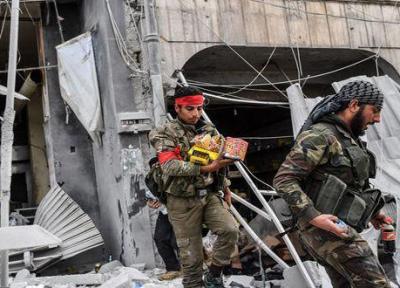 تروریست ها کلیسایی در حسکه سوریه را غارت کردند